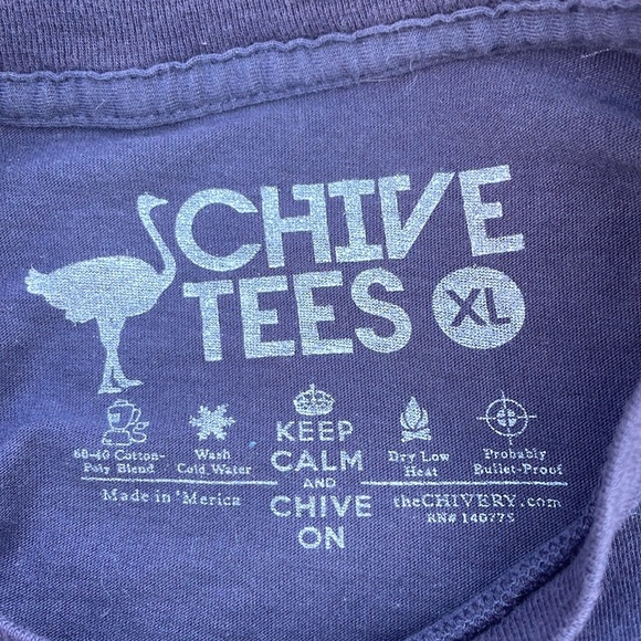 COPY - Men's Chive flag t-shirt. Size XL - Picture 2 of 3